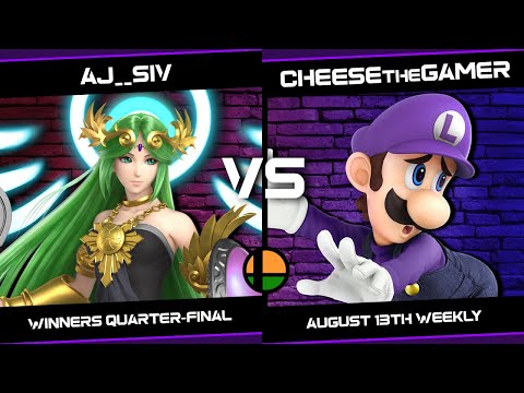 aj__siv (Cloud/Palutena) vs Cheese (Luigi/Pokemon Trainer) - August 13th Weekly - Winners Quarters
