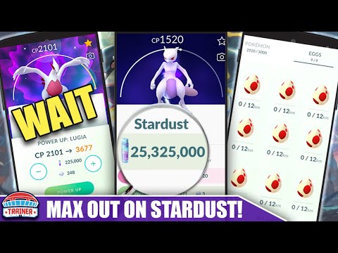 HOW TO GET *OVER 25,000,000 STARDUST* - TOP 10 STARDUST SAVING TIPS - PRO HABIT HACKS | Pokémon GO