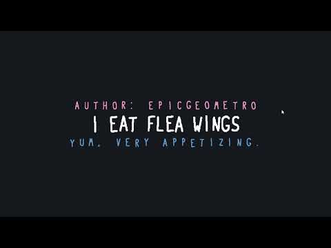 I eat flea wings (Baba is You custom level walkthrough)