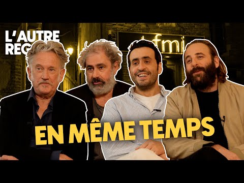 L'INTERVIEW - L'équipe de EN MÊME TEMPS (Jonathan Cohen, Vincent Macaigne...)