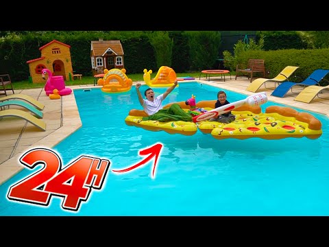 24H DANS LA PISCINE #2 !