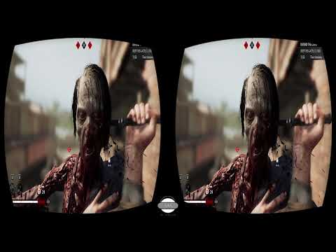 🔴 Overkill's The Walking Dead VR SBS 3D Virtual Reality Video 🔴