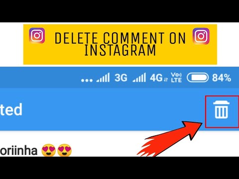 How to delete comment on Instagram
