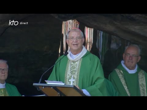 Messe de 10h à Lourdes du 18 juillet 2024