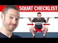 The Official Squat Form Checklist [Are You Squatting Wrong?]