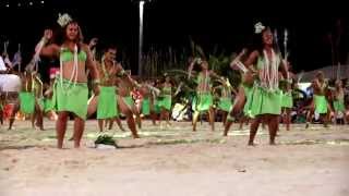 preview picture of video 'Bora Bora Heiva Finals 2013 in Vaitape'