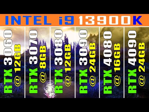 RTX 3060 vs RTX 3070 vs RTX 3080 vs RTX 3090 vs RTX 4080 vs RTX 4090 || PC GAMES TEST ||