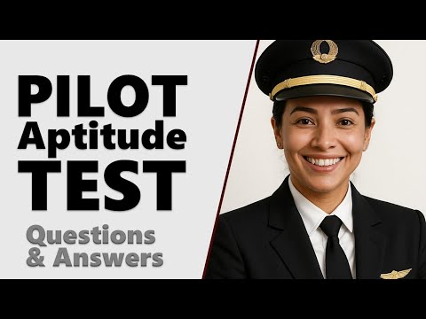 How to Pass PILOT APTITUDE ASSESSMENT TEST - Questions and Answers with Solutions
