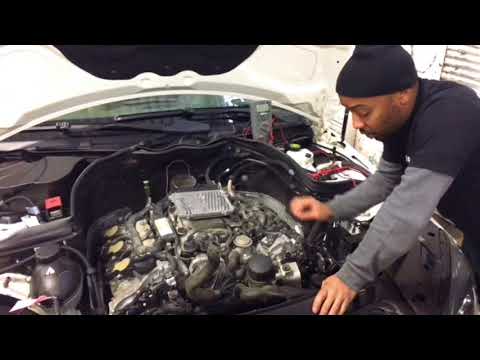 Diagnosing Benz C300 Fan keeps running
