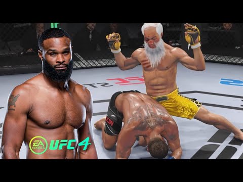 UFC4 | Old Bruce Lee vs Tyron Woodley (Hardest Ai)