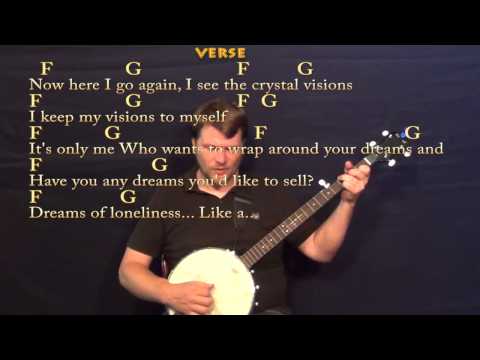 Dreams (Fleetwood Mac) Easy Banjo Cover Lesson with Chords / Lyrics