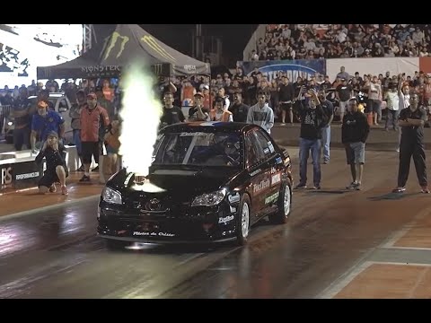 World Quickest AWD 4cyl Subaru STI Veneno. Dyno and Race. Team Veneno 999. 7.8sec @ 174MPH.