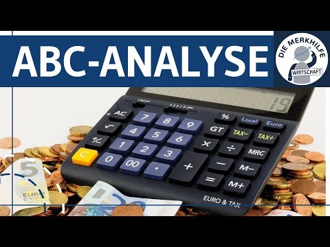 ABC-Analyse / Umsatzstrukturanalyse einfach erklärt - Beispiel & Berechnung & Theorie - Marketing