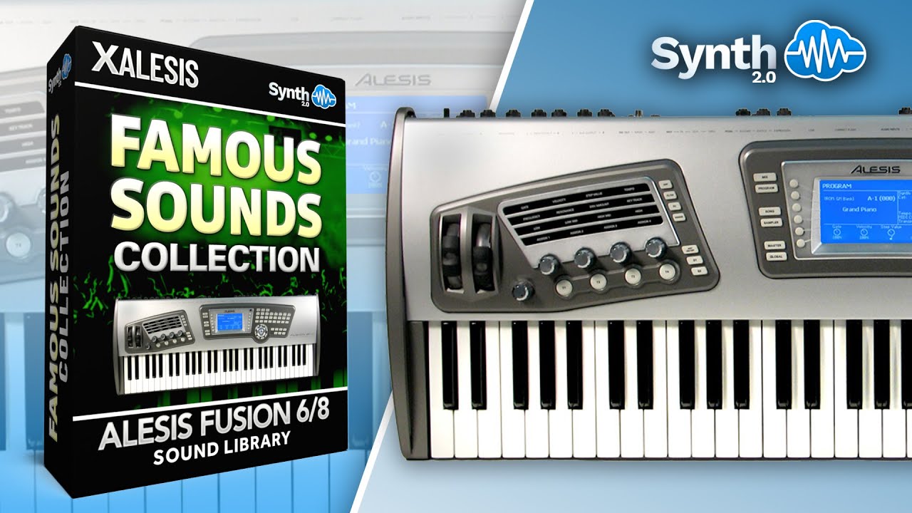 SCL038 - ( Bundle ) - D-Mode Cover Pack + Famous Sounds Collection - Alesis Fusion 6/8 Video Preview