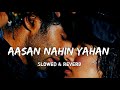 Aasan Nahin Yahan | (Slowed & Reverb)  Best | Lyrics Song ❤️ | #rsmusic82