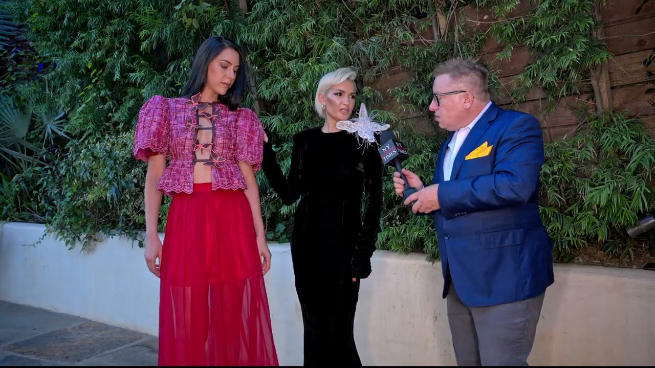 Model Arena with Designer Anahit Ghazaryan at @bhfw.us