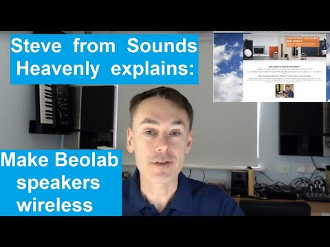 Bang and Olufsen Beolab 8000 Wireless - A simple way to re-purpose your B&O speakers!