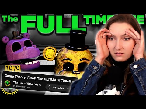 I Reacted to "Game Theory: FNAF, The ULTIMATE Timeline" & it was DISTURBING!!!