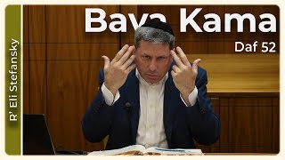 דף יומי באווה קמה דף 52 מאת ר' אלי סטפנסקי