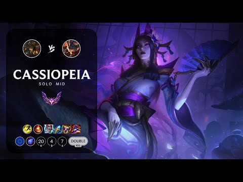 Cassiopeia Mid vs Rumble - EUW Master Patch 13.7
