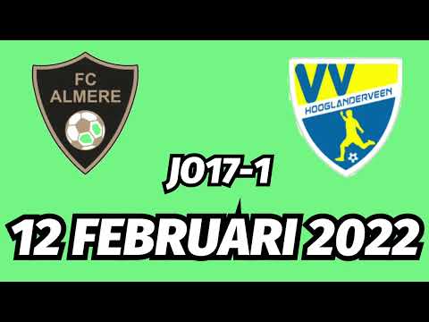 VV Hooglanderveen JO17-1 - FC Almere JO17-1