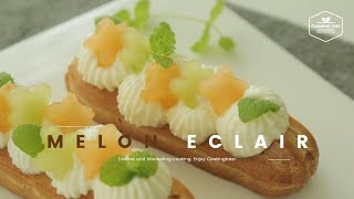 멜론 에클레어 만들기 : Melon Eclair Recipe - Cooking tree 쿠킹트리
