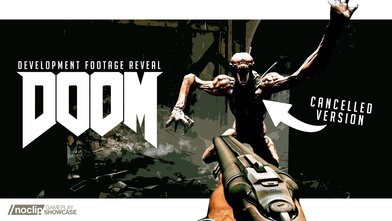 Unreleased DOOM 4 [cancelled] & DOOM 2016 Development Gameplay - YouTube