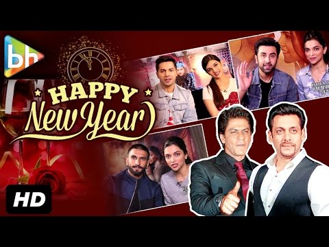 Shah Rukh, Salman, Varun, Ranbir, Ranveer, Deepika Wish You…A HAPPY NEW YEAR!