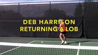 Pickleball: Running Down a Lob, Deb Harrison