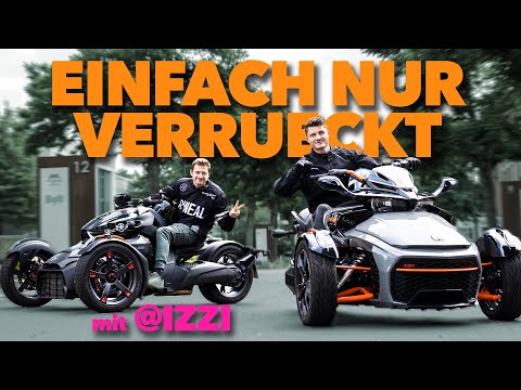 Roadtrip mit @izzi auf drei Rädern | Can-Am Spyder | Felix Fährt