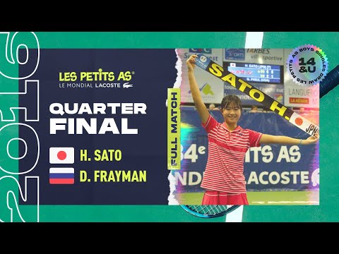 Les Petits As 2016 | Girls Quarterfinal | Himari Sato vs. Daria Frayman