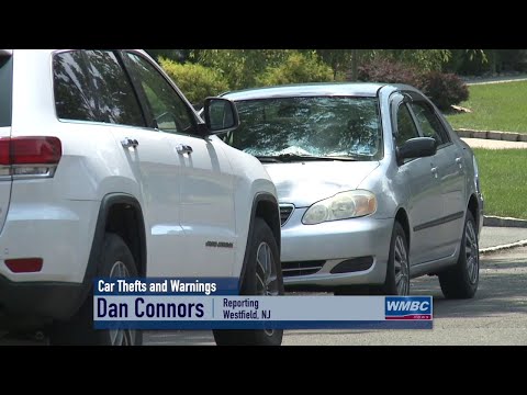 NJ Westfield Car Thefts & Warnings