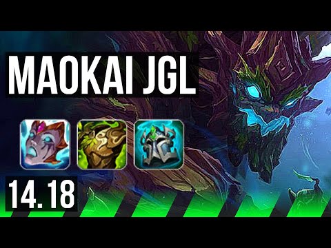 MAOKAI vs SEJUANI (JGL) | 600+ games | NA Master | 14.18
