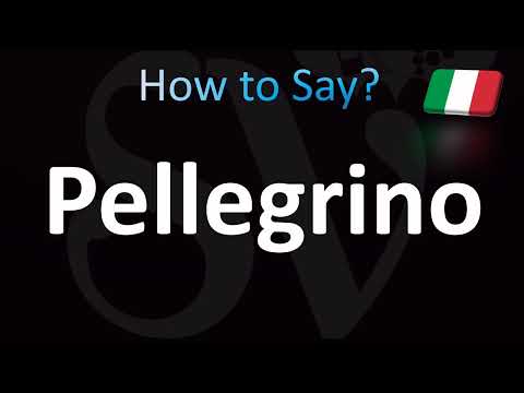 How to Pronounce ''Pellegrino'' Correctly! (Italian)