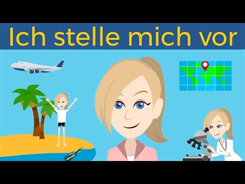 Deutsch lernen - sich vorstellen