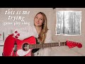this is me trying Guitar Play Along - Taylor Swift Folklore // Nena Shelby