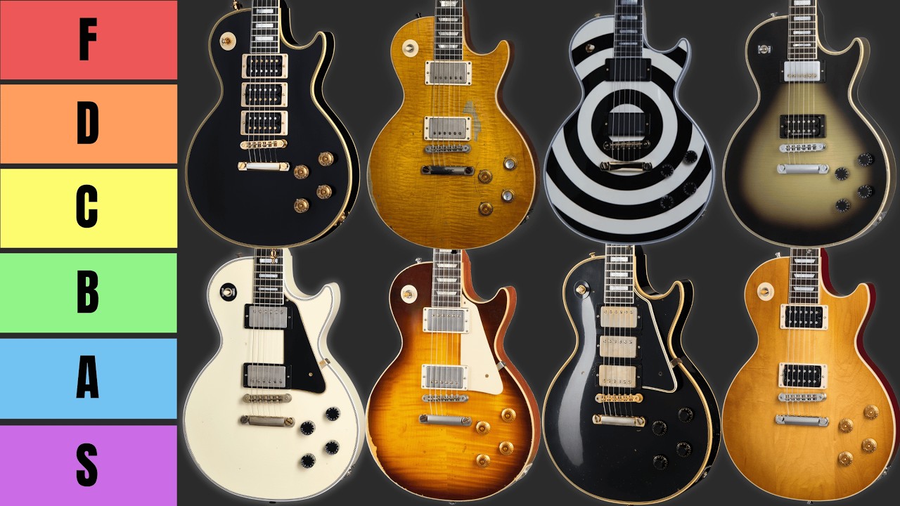FAMOUS LES PAUL TIER LIST🤘