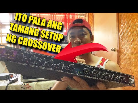 Tamang Pag SETUP NG CROSSOVER | dbx 234xl | 2-way 3-way 4-Way Setup Connection