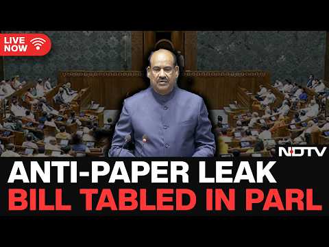 India Introduces Anti Paper Leak Bill In Parliament