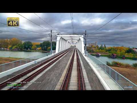 4K CABVIEW Subotica - Beograd - Subotica 200 km/h IC trains 543/544 Stadler KISS  BG - Budapest line