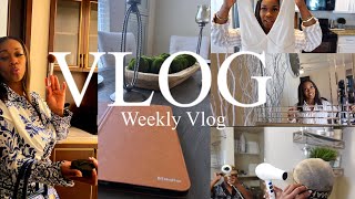VLOG | My First Vlog with  personality | Me vs Me Vlog | Target Haul | First Time Wearing Lace WIG