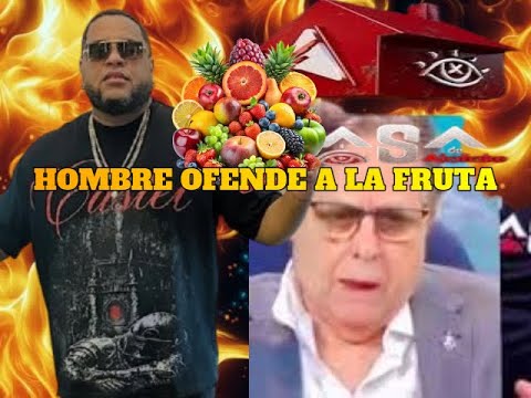 UN SEÑOR DE EDAD OFENDE A LA FRUTA DE MUY MAL MANERA EN REP DOM...