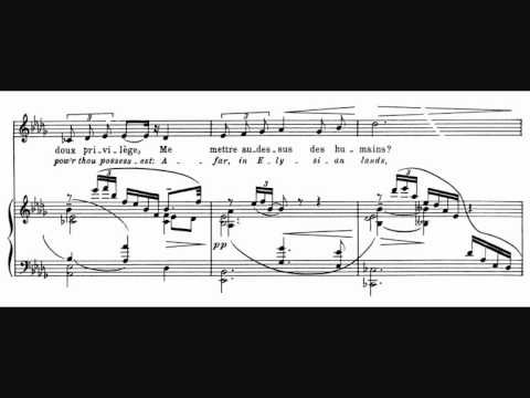 Debussy, Le promenoir des deux amants - III. Je tremble en voyant ton visage (1910)