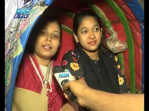 ভারী বৃষ্টিতে বিভিন্নস্থানে জলজট আর যানজটে নাকাল রাজধানীবাসী