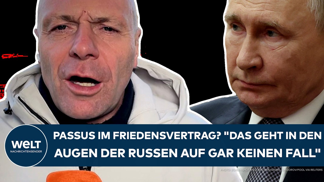 UKRAINE-KRIEG: Passus im Friedensvertrag? "Das geht in den Augen der Russen auf gar keinen Fall!"