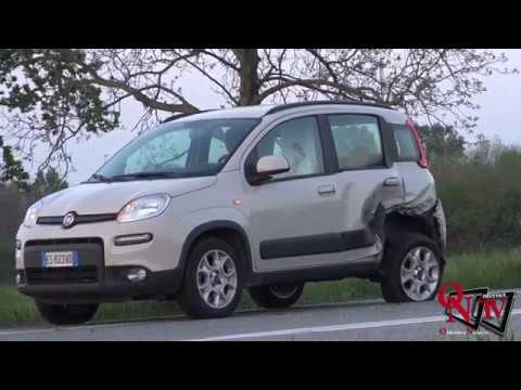 Salassa - Scontro sulla SP.565, due auto coinvolte