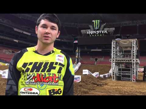 Monster Energy AMA Circuit racer, SIUE Student and Professional Supercross Rider Mark Weishaar