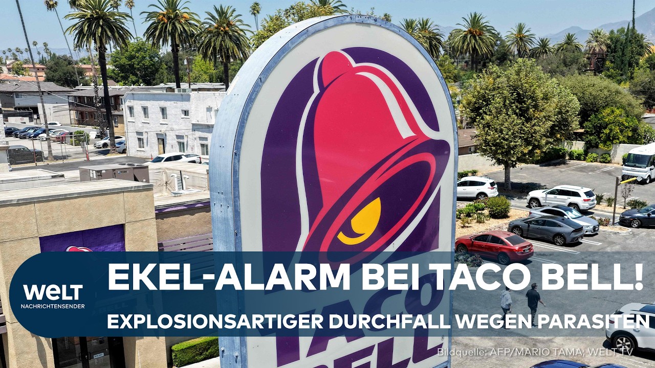 TACO BELL: Explosionsartiger Durchfall! Parasitenausbruch schickt hundert Menschen ins Krankenhaus
