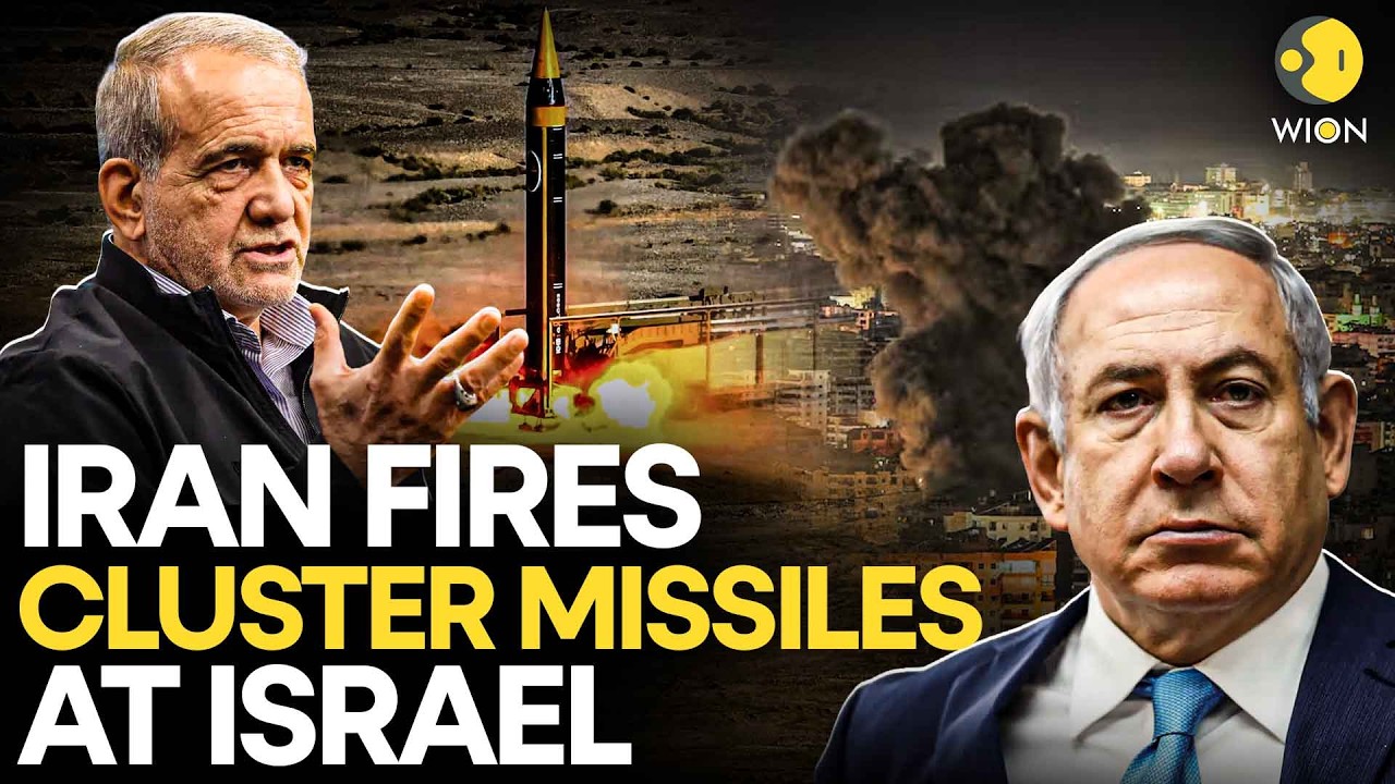 Iran Strikes Back LIVE: Israel Says Tehran Using Cluster Bomb Missiles | WION Live