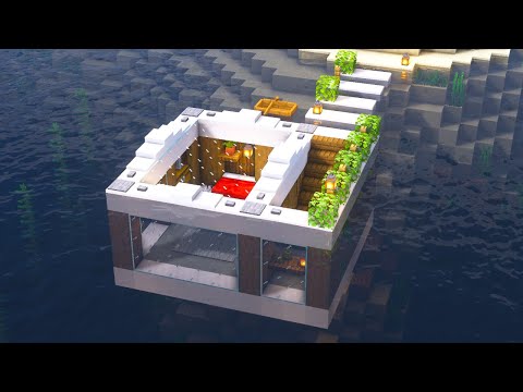 Minecraft: How To Build a Simple Underwater Base | Tutorial